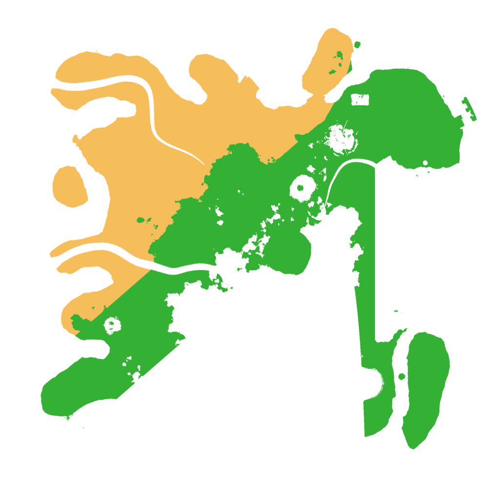 Biome Rust Map: Procedural Map, Size: 3000, Seed: 998745