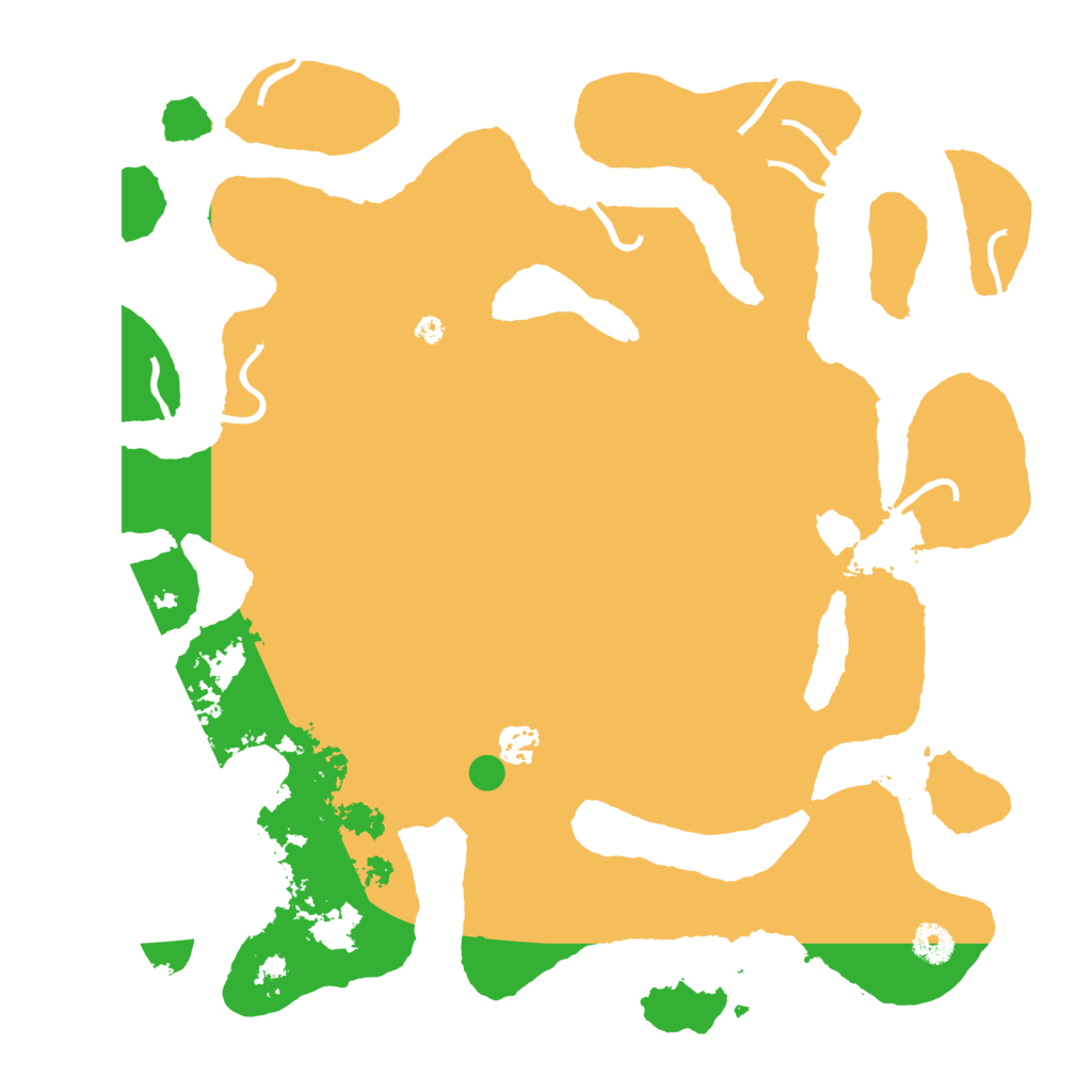 Biome Rust Map: Procedural Map, Size: 4000, Seed: 1745