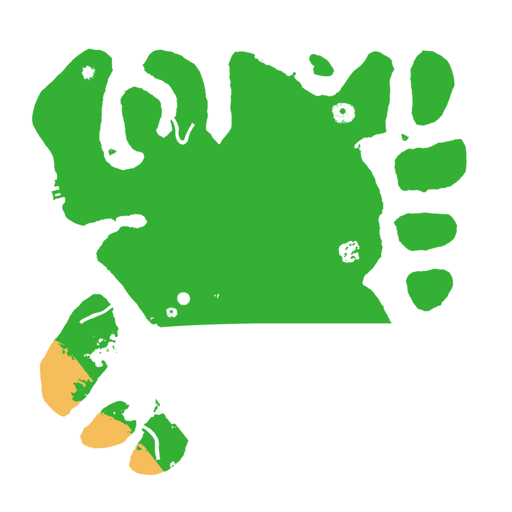 Biome Rust Map: Procedural Map, Size: 3550, Seed: 337924