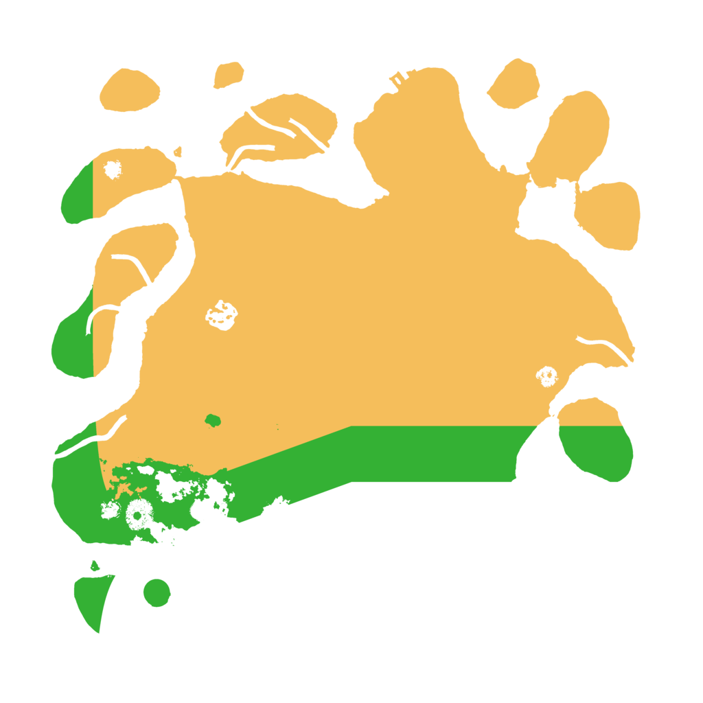 Biome Rust Map: Procedural Map, Size: 3550, Seed: 357613