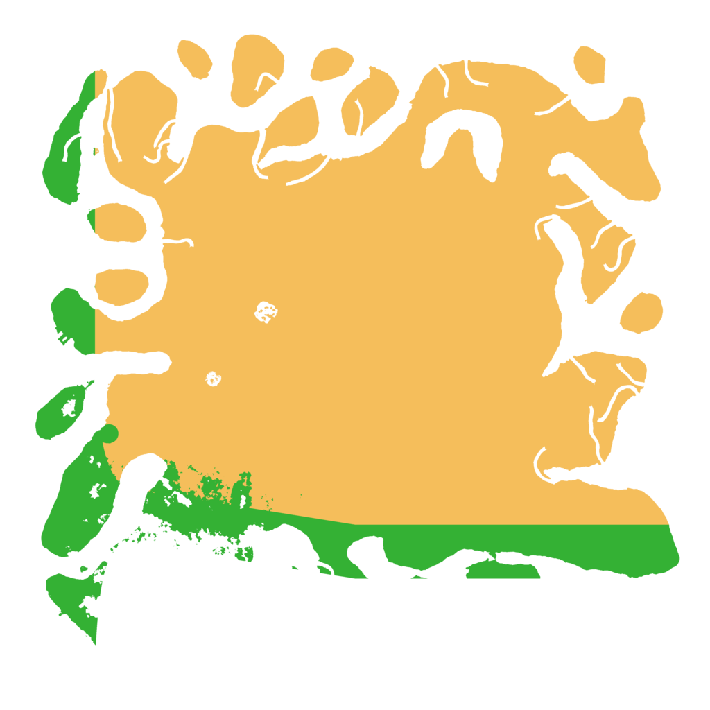 Biome Rust Map: Procedural Map, Size: 5000, Seed: 116626107