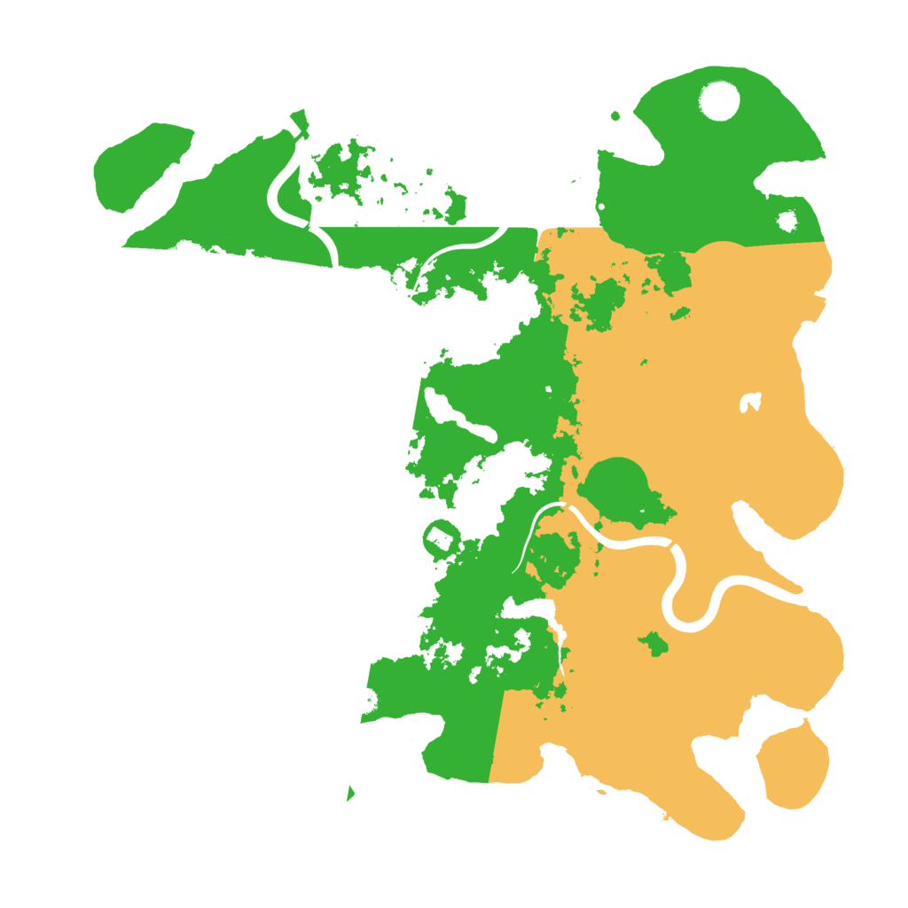 Biome Rust Map: Procedural Map, Size: 4000, Seed: 591003