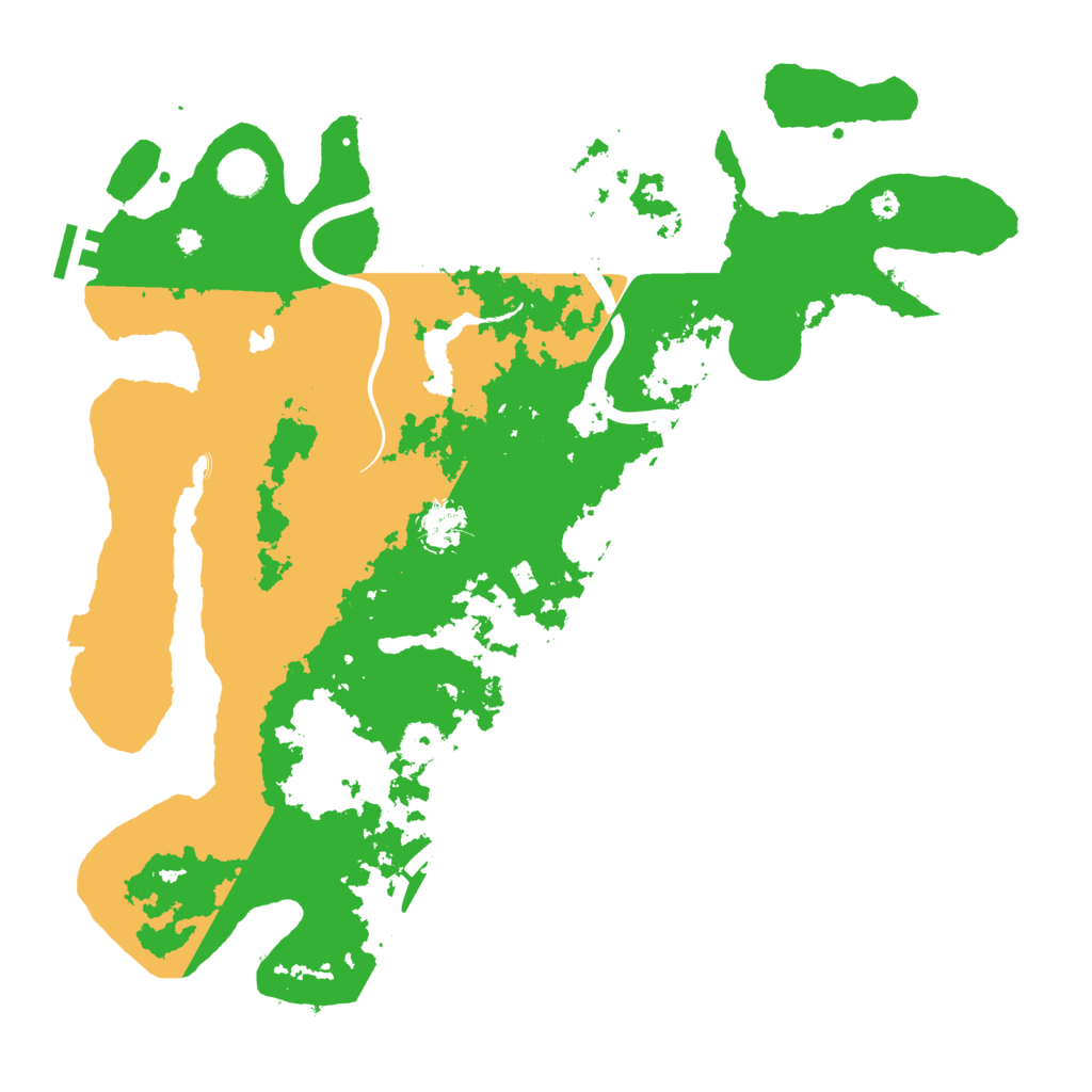 Biome Rust Map: Procedural Map, Size: 4000, Seed: 373196