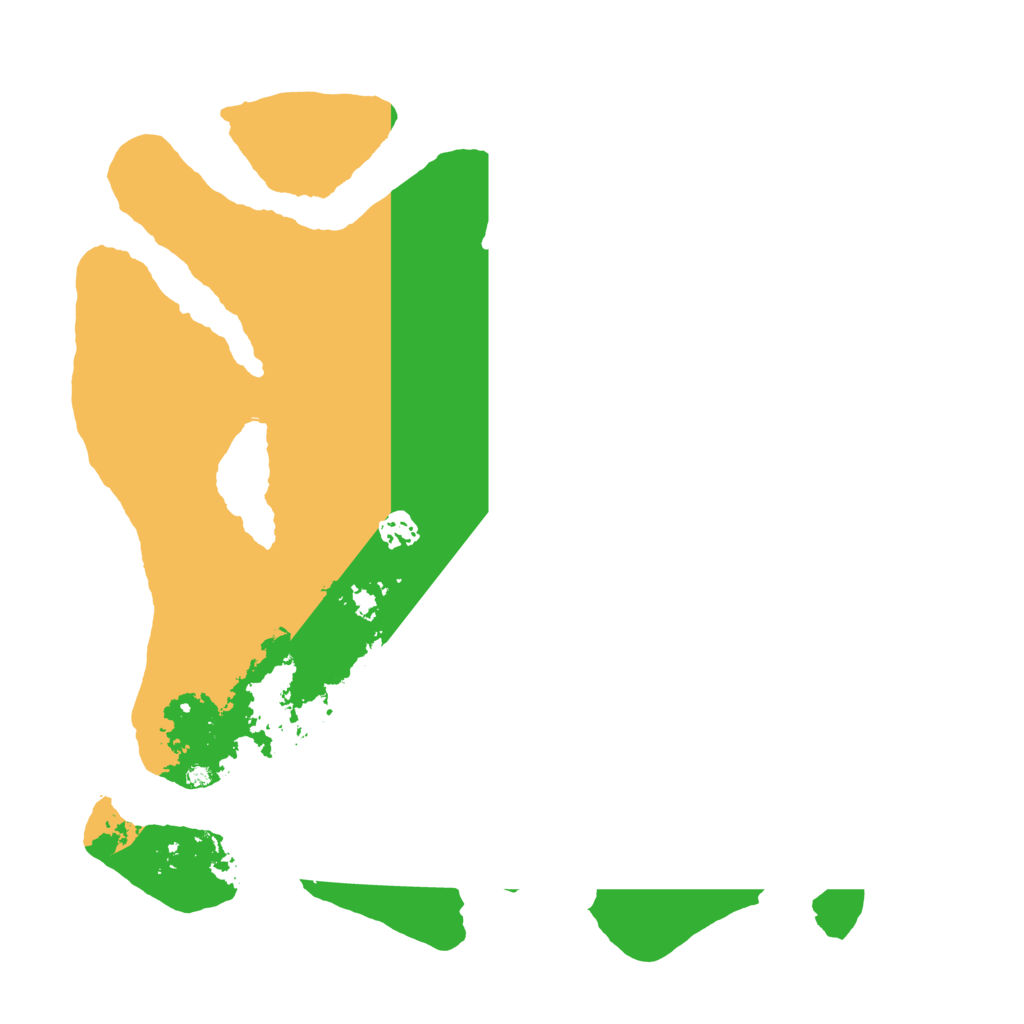 Biome Rust Map: Barren, Size: 4000, Seed: 930391097