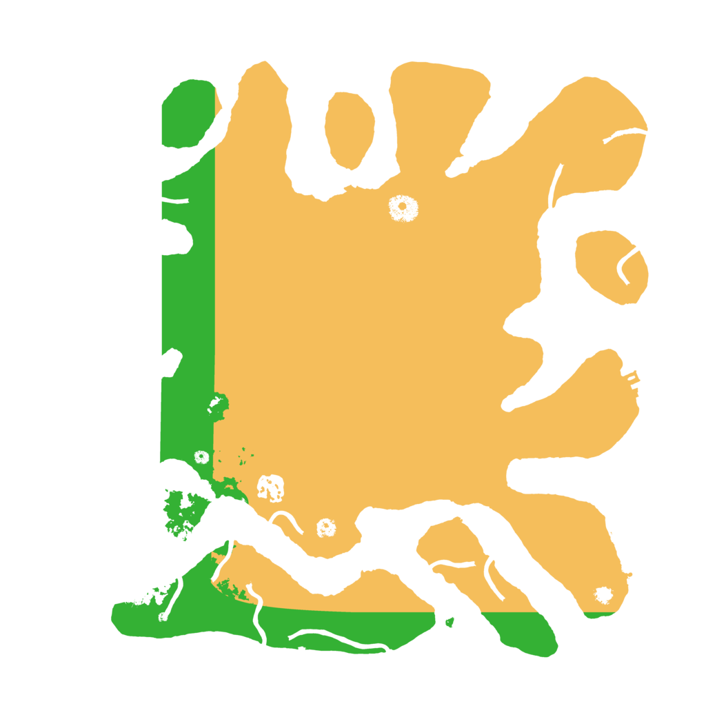 Biome Rust Map: Procedural Map, Size: 3700, Seed: 1855886799