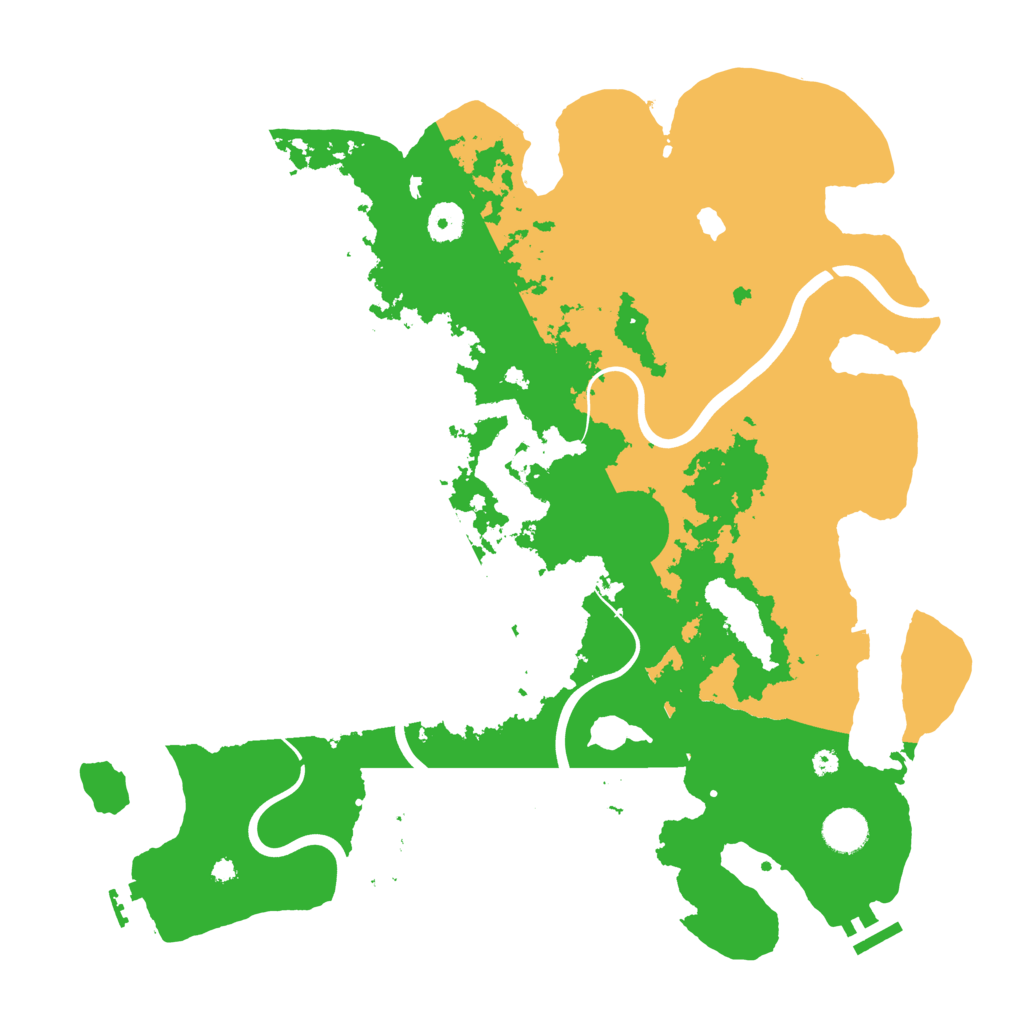Biome Rust Map: Procedural Map, Size: 4000, Seed: 301920