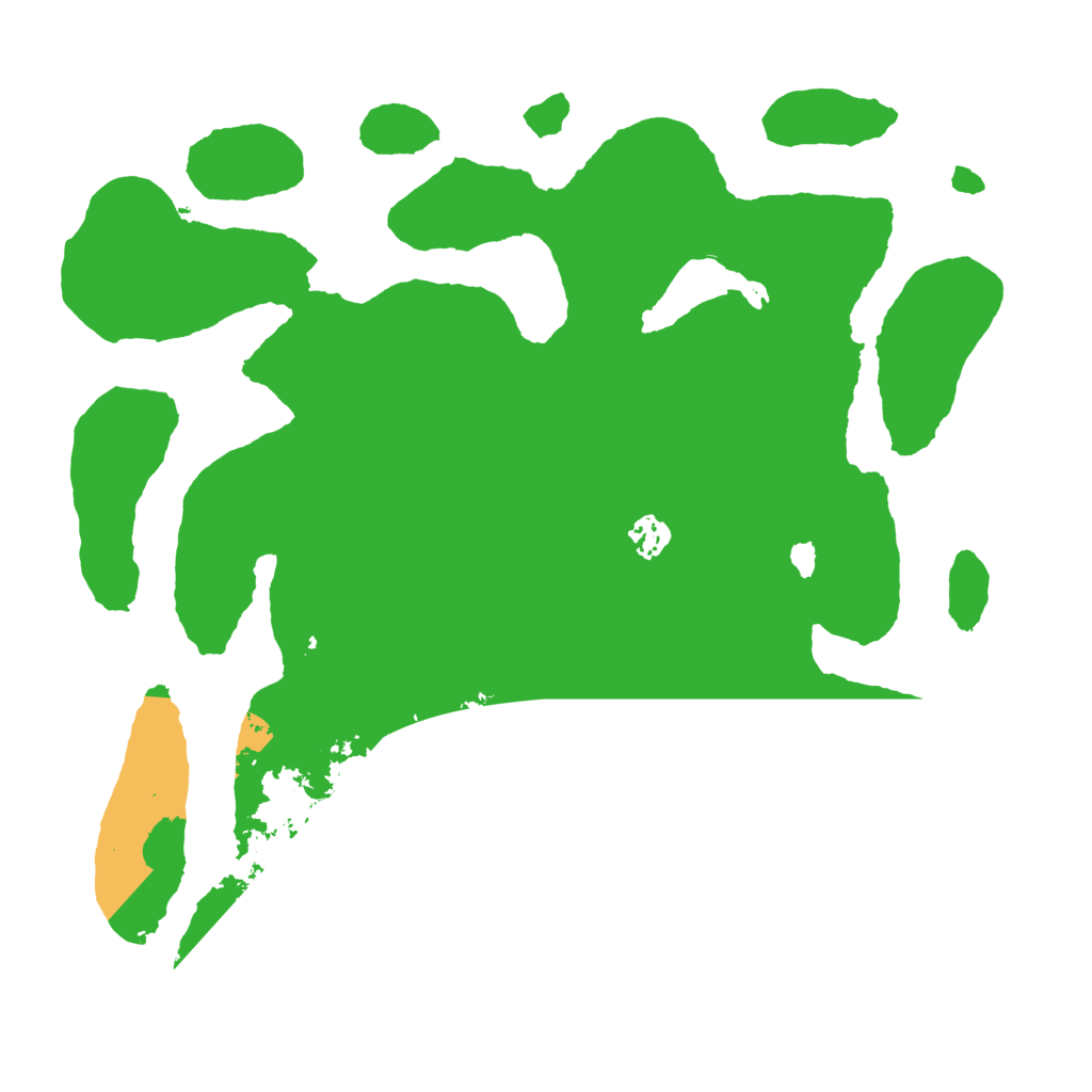 Biome Rust Map: Barren, Size: 4000, Seed: 770