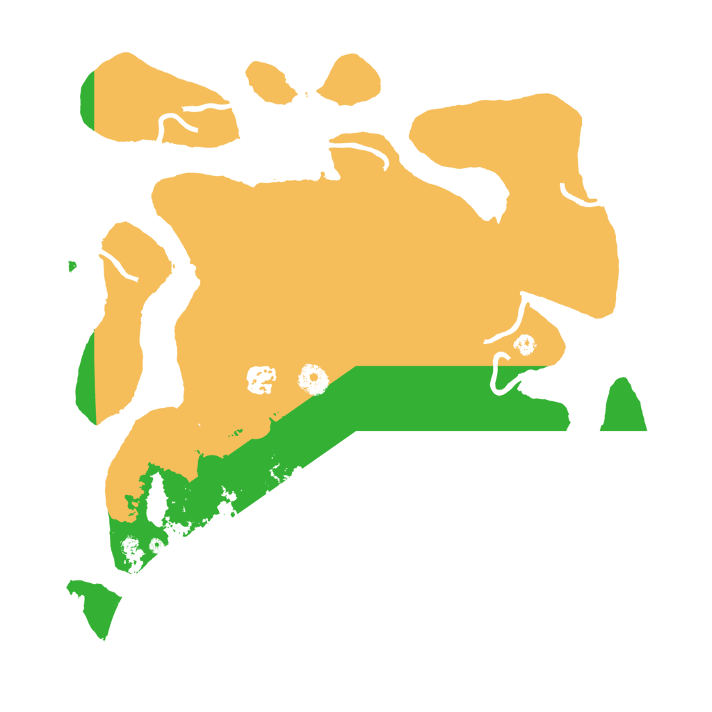 Biome Rust Map: Procedural Map, Size: 3550, Seed: 905219