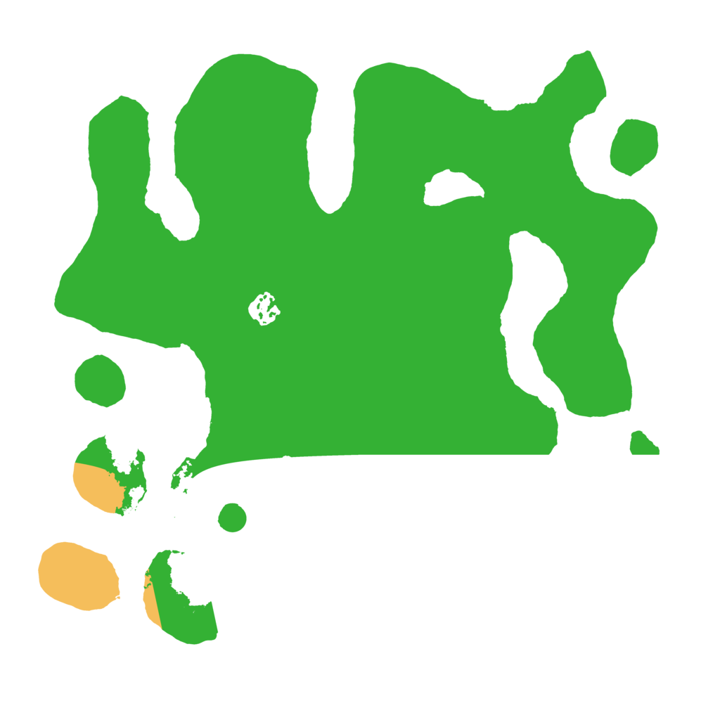 Biome Rust Map: Barren, Size: 3500, Seed: 1971796357