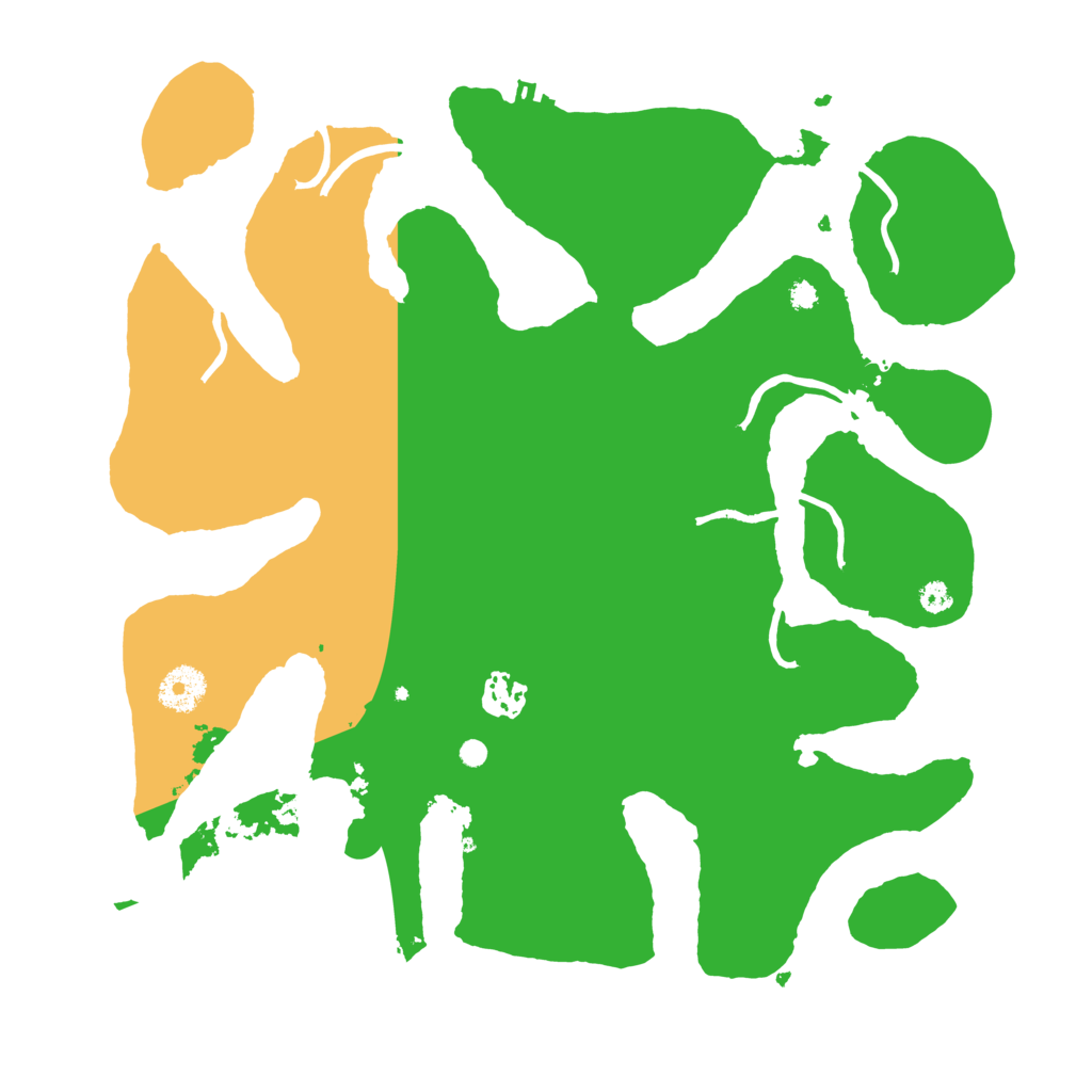 Biome Rust Map: Procedural Map, Size: 3550, Seed: 872724