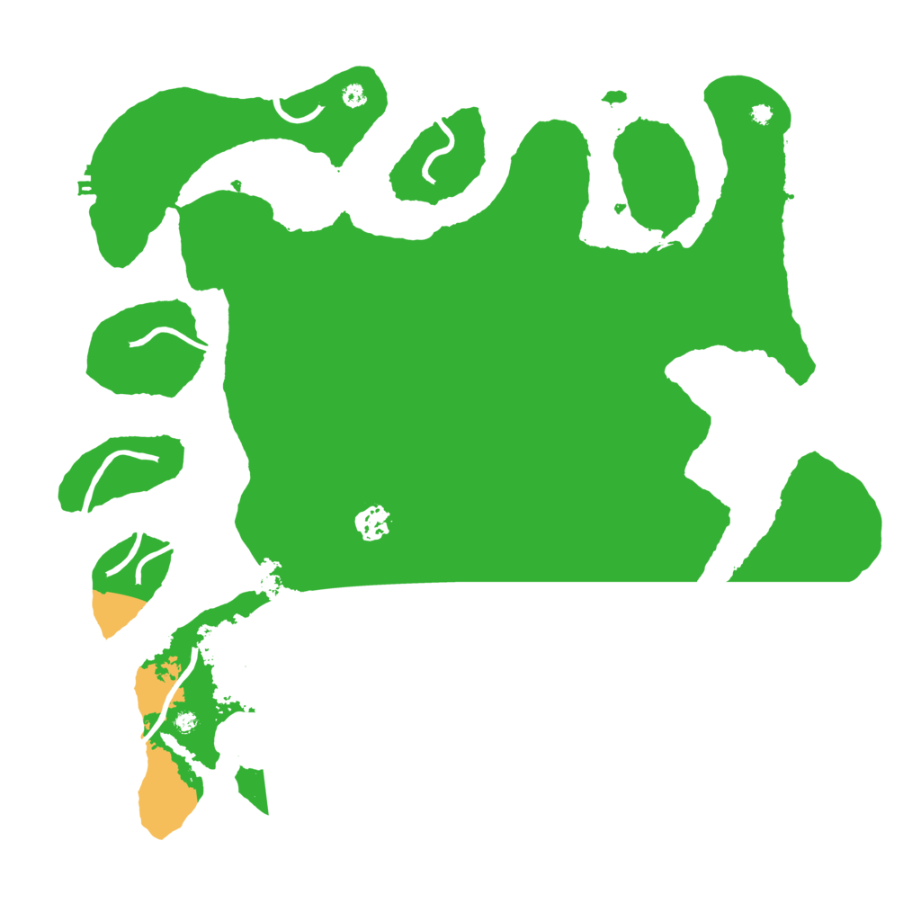 Biome Rust Map: Procedural Map, Size: 4000, Seed: 201189