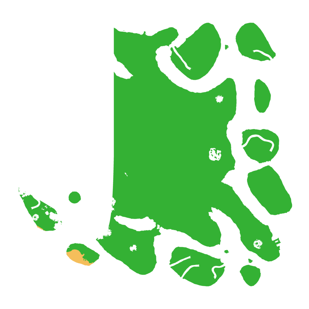 Biome Rust Map: Procedural Map, Size: 3550, Seed: 835947