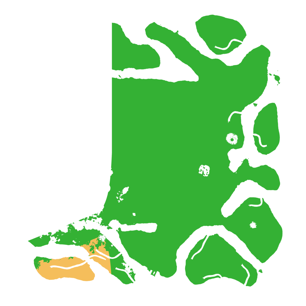 Biome Rust Map: Procedural Map, Size: 4000, Seed: 566490