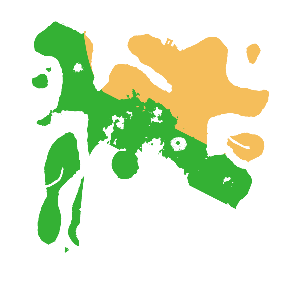 Biome Rust Map: Procedural Map, Size: 3000, Seed: 991549