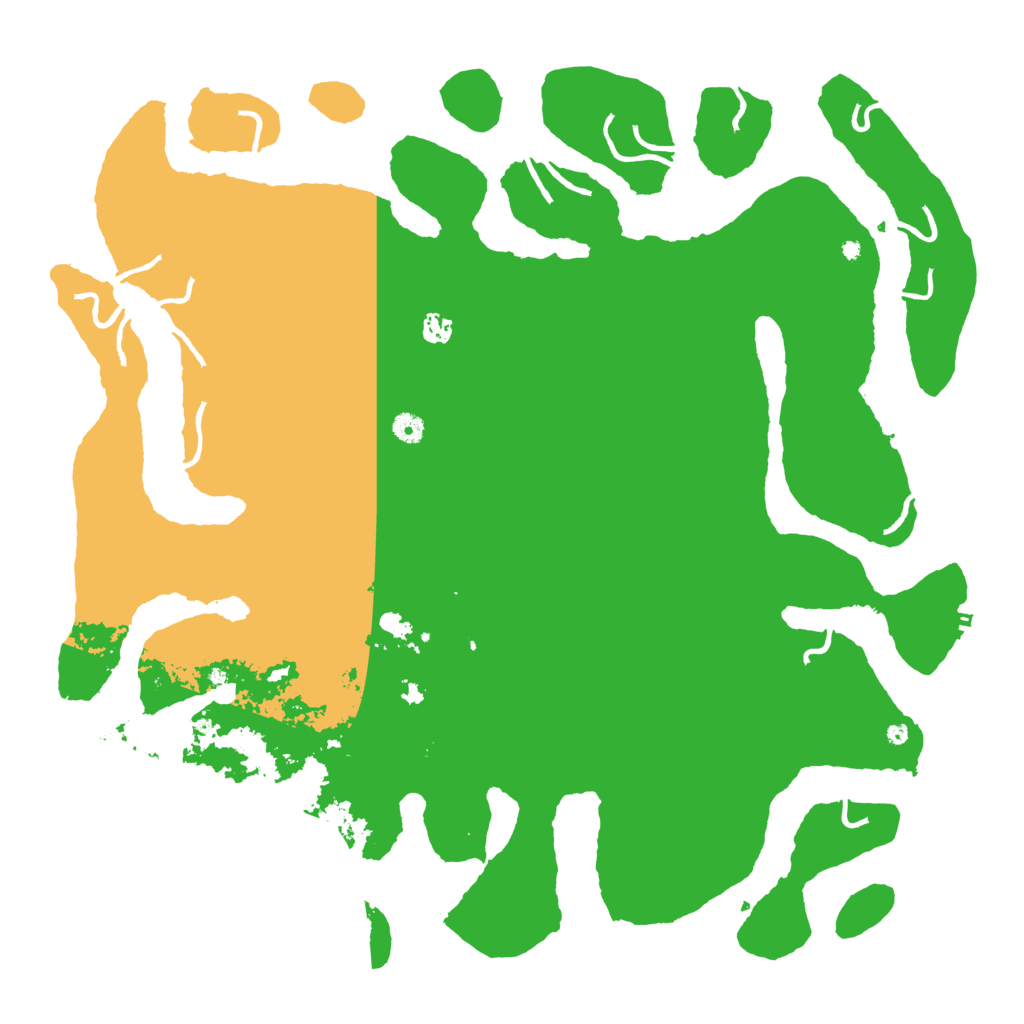 Biome Rust Map: Procedural Map, Size: 5000, Seed: 2032391225