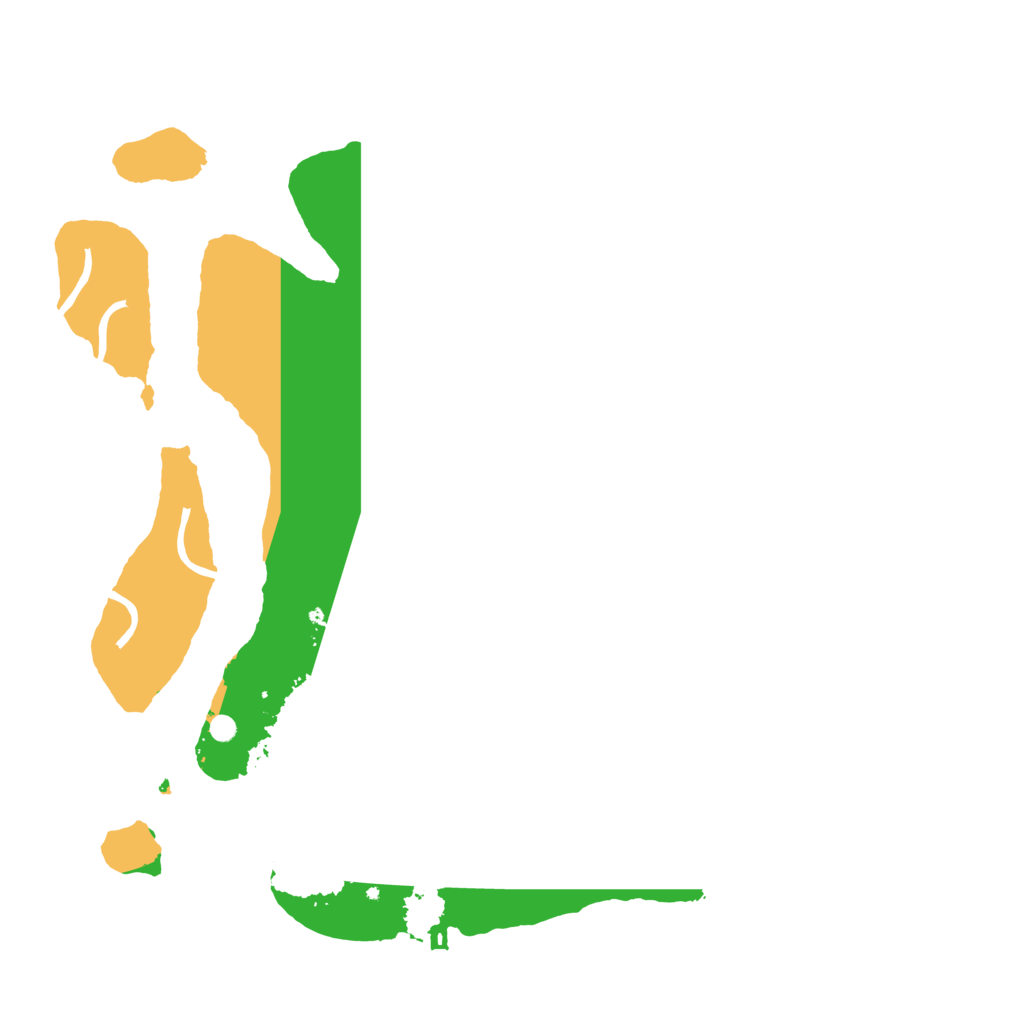 Biome Rust Map: Procedural Map, Size: 3550, Seed: 599680