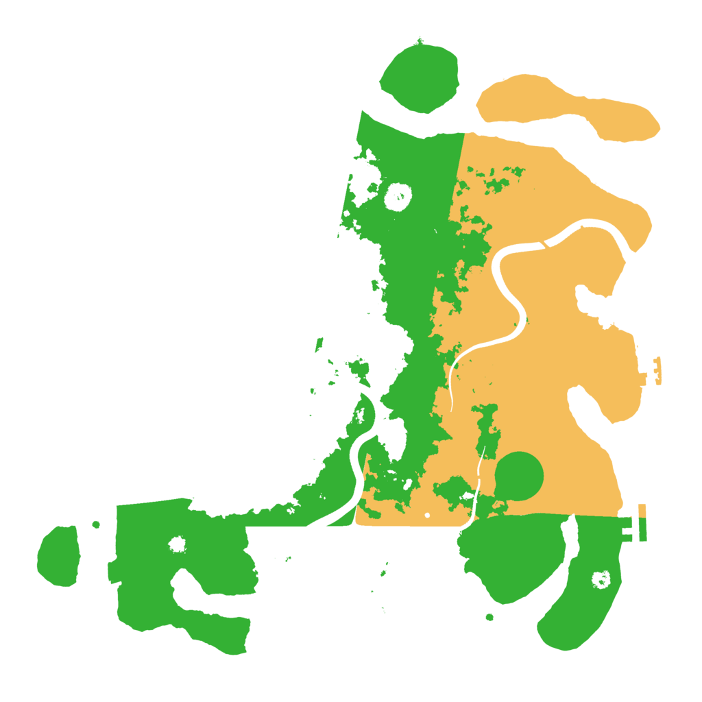 Biome Rust Map: Procedural Map, Size: 3800, Seed: 482875626