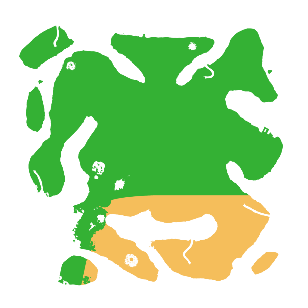 Biome Rust Map: Procedural Map, Size: 3550, Seed: 537482