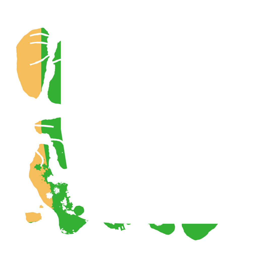 Biome Rust Map: Procedural Map, Size: 3550, Seed: 863545