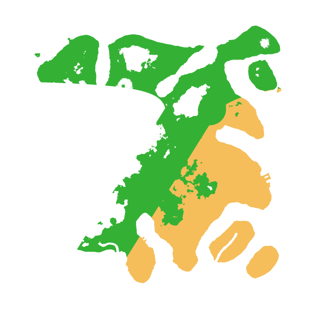 Biome Rust Map: Procedural Map, Size: 3000, Seed: 1496746320