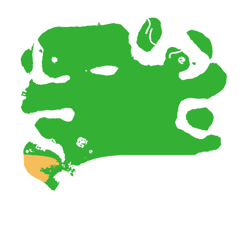 Biome Rust Map: Procedural Map, Size: 3500, Seed: 1279810656