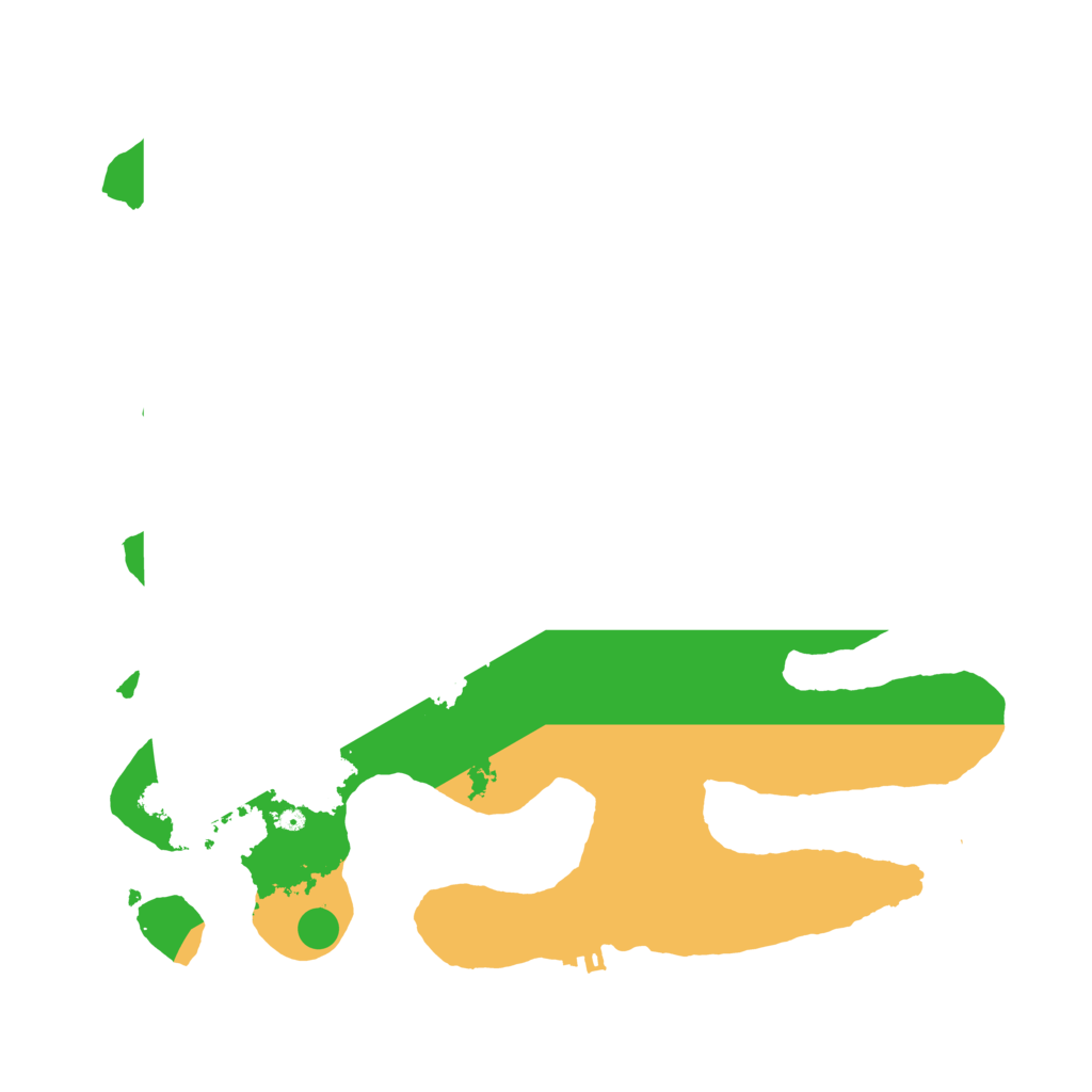 Biome Rust Map: Procedural Map, Size: 3500, Seed: 925788819