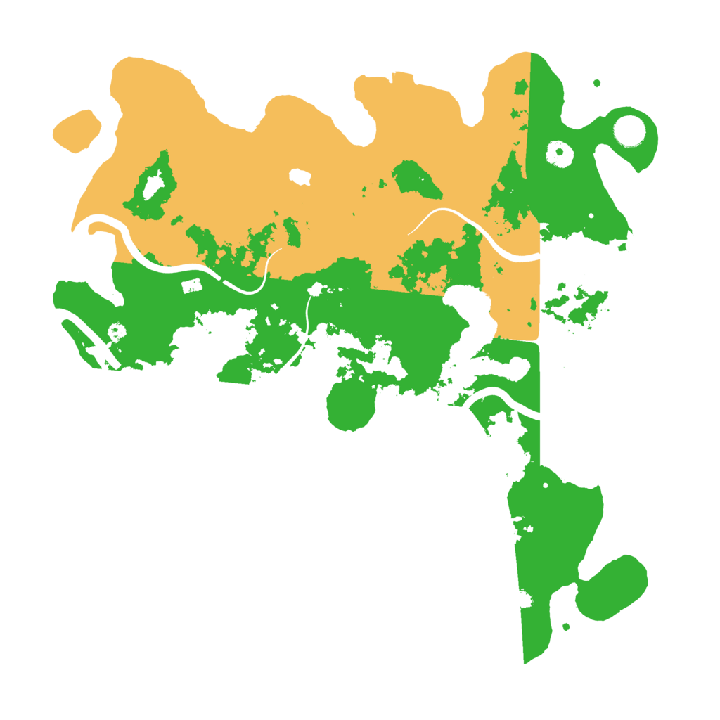 Biome Rust Map: Procedural Map, Size: 4000, Seed: 1223