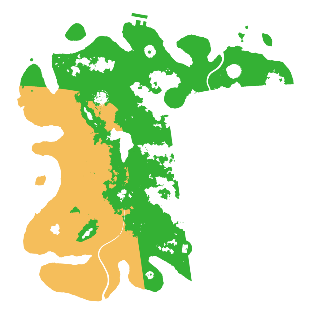 Biome Rust Map: Procedural Map, Size: 4000, Seed: 238170