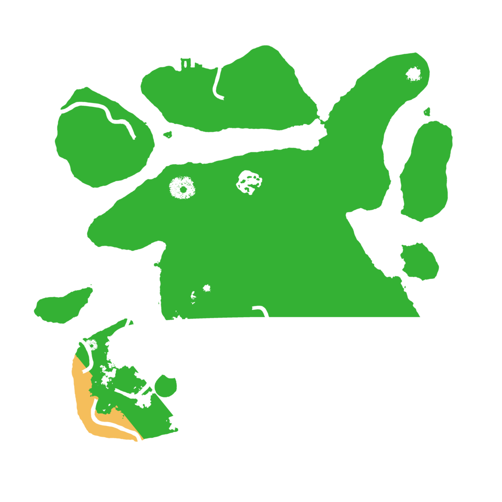 Biome Rust Map: Procedural Map, Size: 3113, Seed: 1337