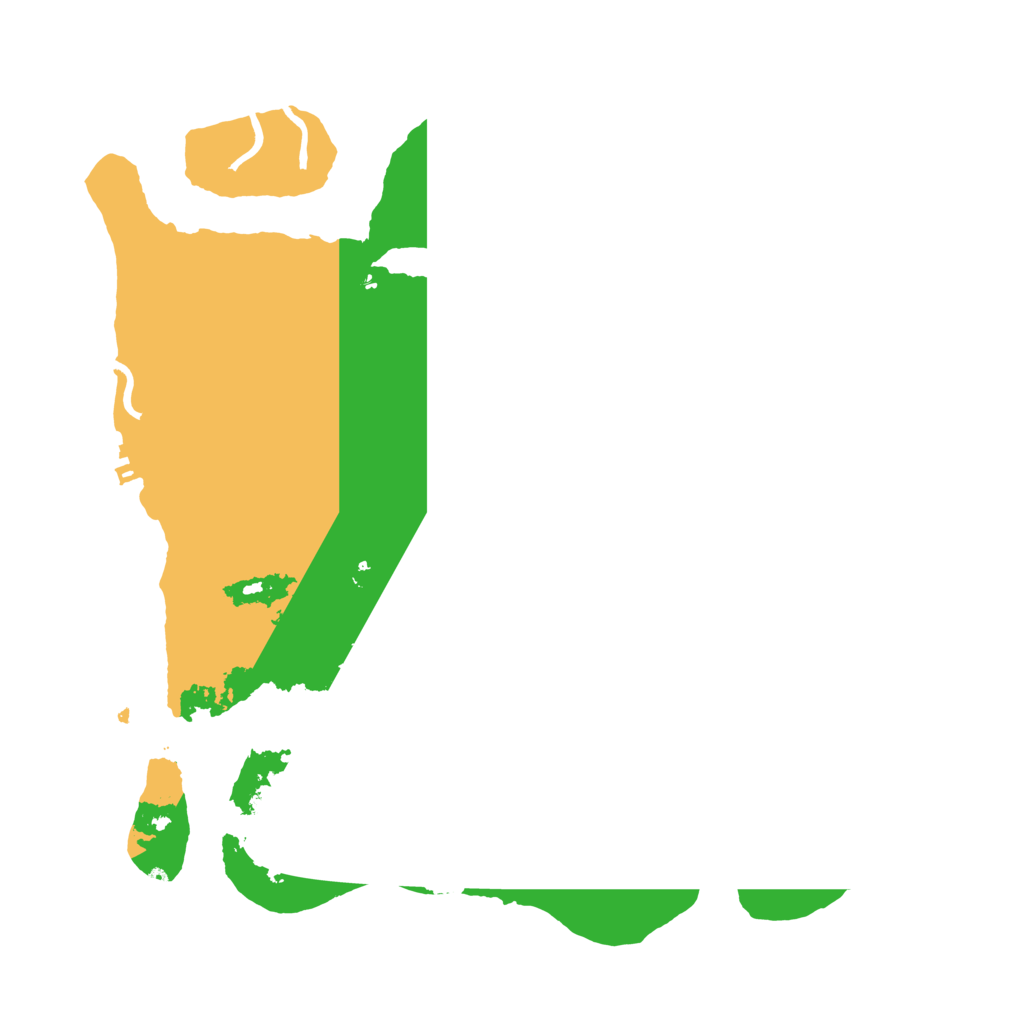 Biome Rust Map: Procedural Map, Size: 3550, Seed: 122696