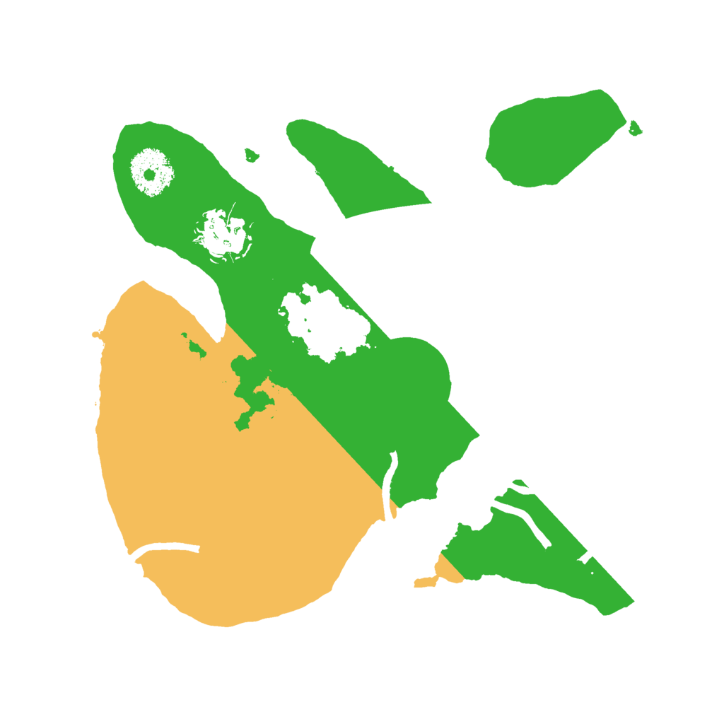 Biome Rust Map: Procedural Map, Size: 2500, Seed: 2034444171