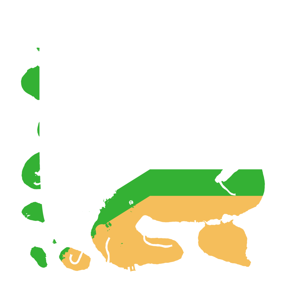 Biome Rust Map: Procedural Map, Size: 3550, Seed: 583952