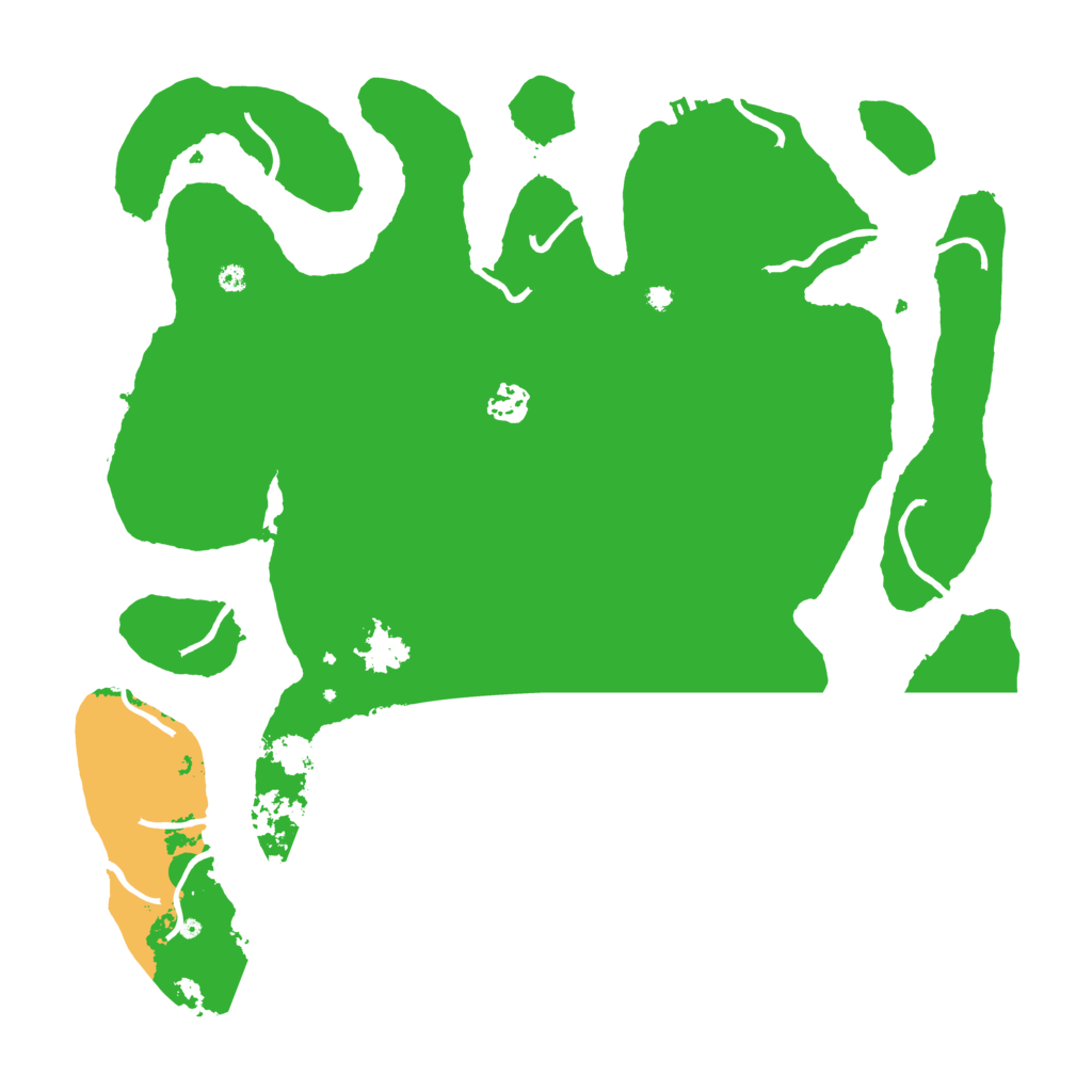 Biome Rust Map: Procedural Map, Size: 4000, Seed: 874188