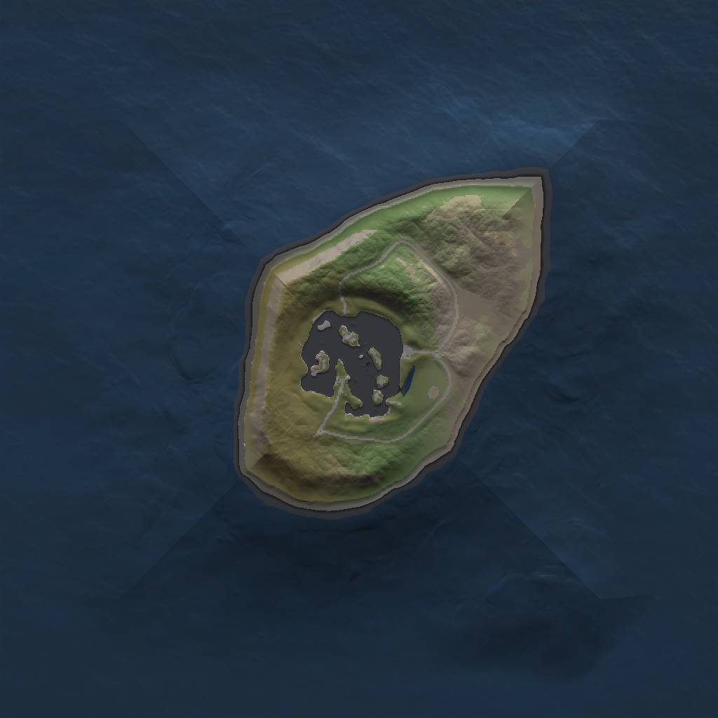 Rust Map: Barren, Size: 1000, Seed: 253, 3 Monuments