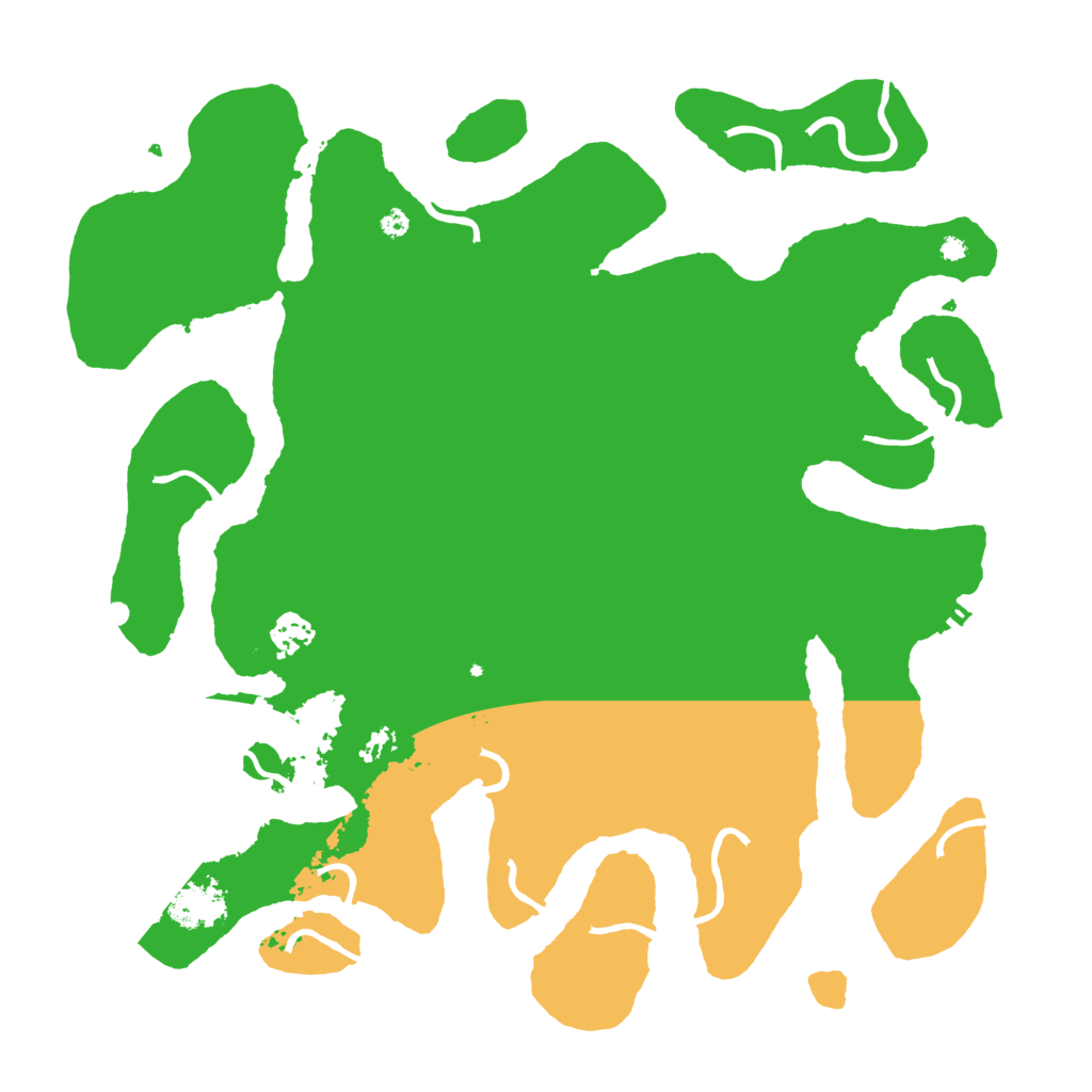 Biome Rust Map: Procedural Map, Size: 4000, Seed: 13855