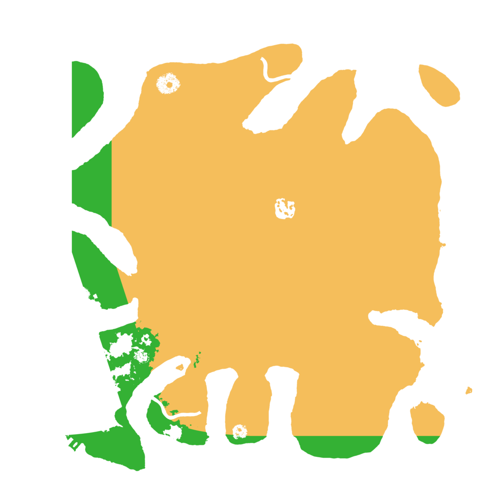 Biome Rust Map: Procedural Map, Size: 3500, Seed: 891852121