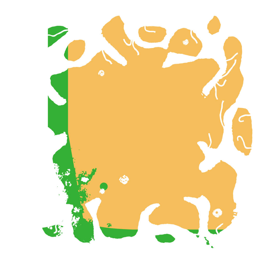 Biome Rust Map: Procedural Map, Size: 4500, Seed: 8209