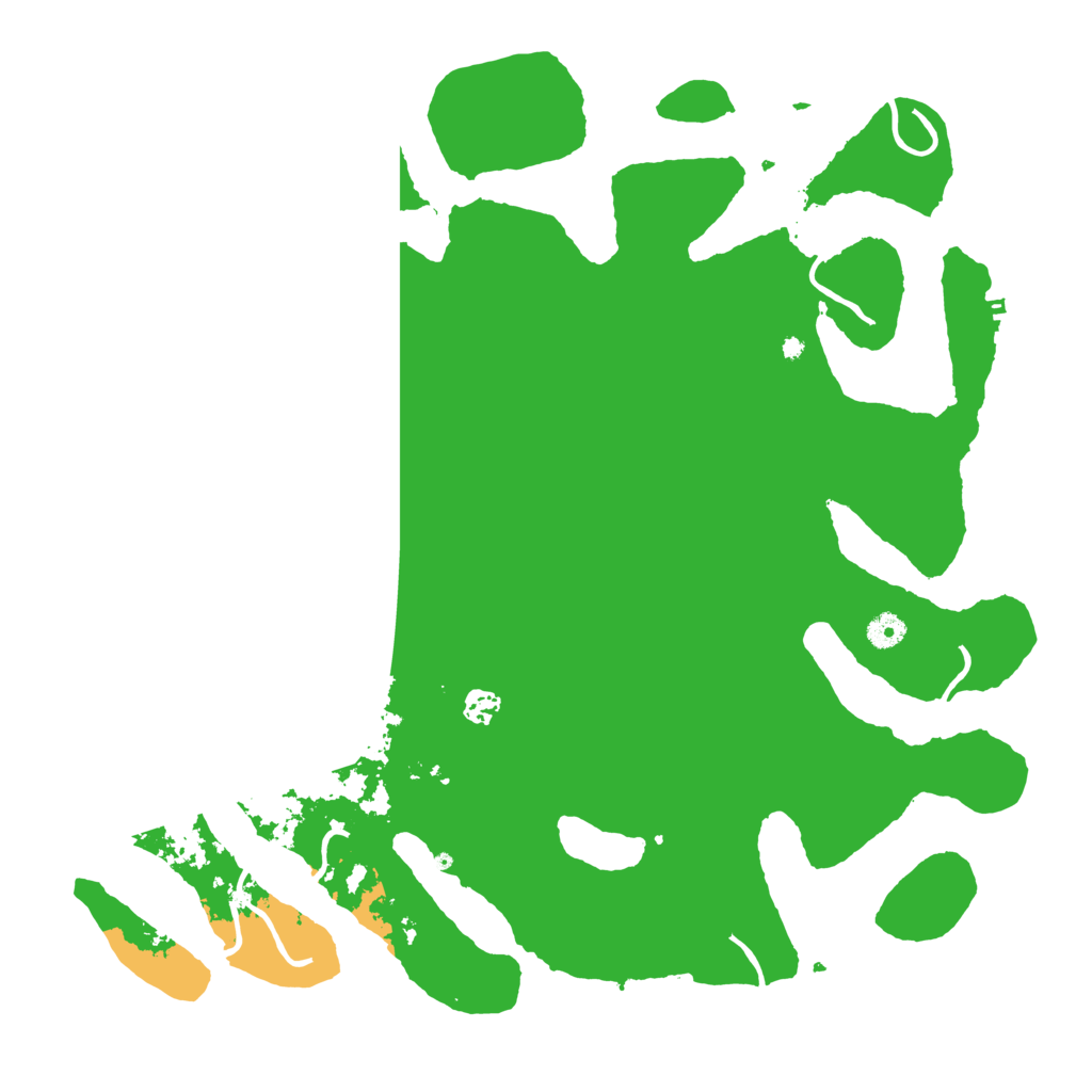 Biome Rust Map: Procedural Map, Size: 4500, Seed: 1495251840