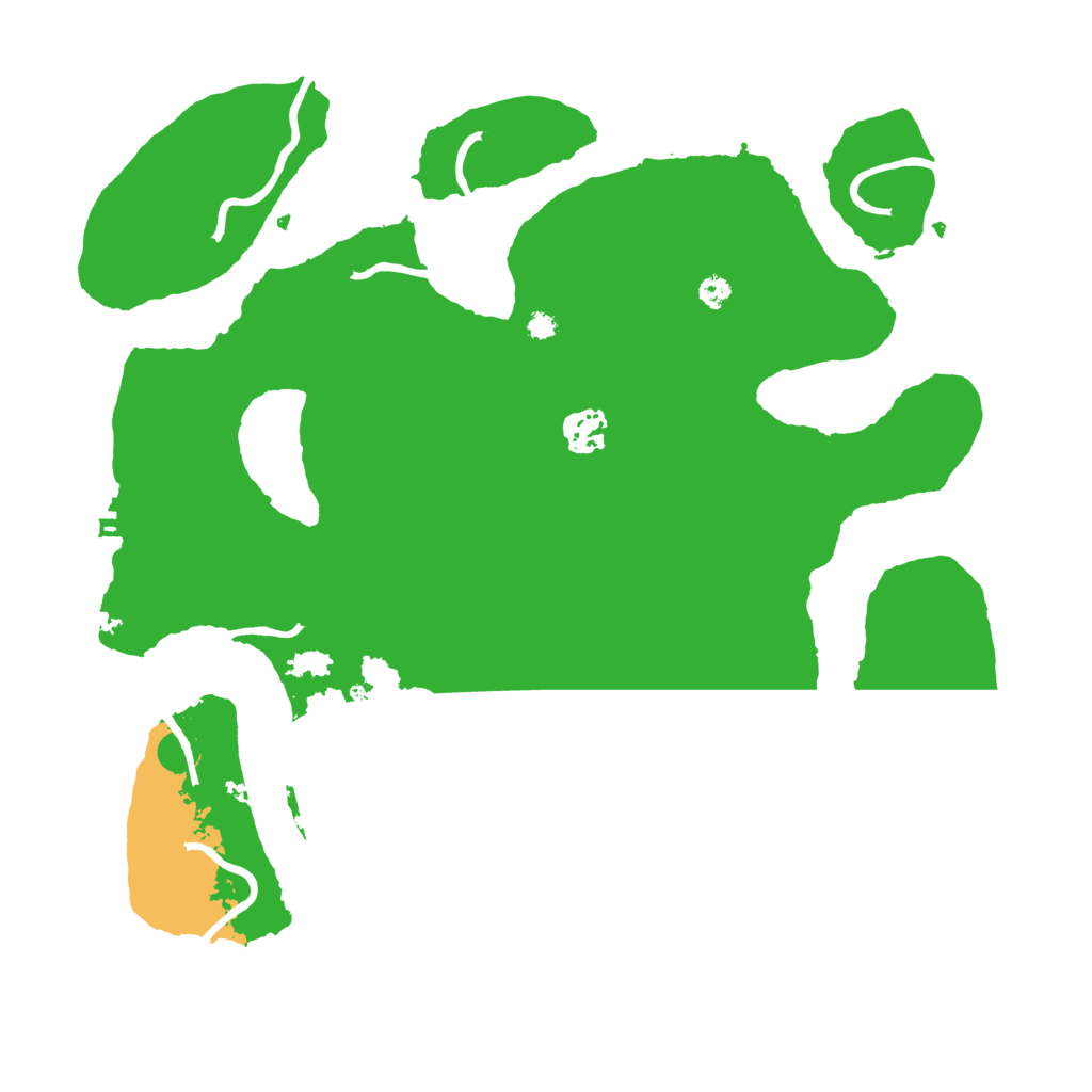 Biome Rust Map: Procedural Map, Size: 3600, Seed: 1626488406