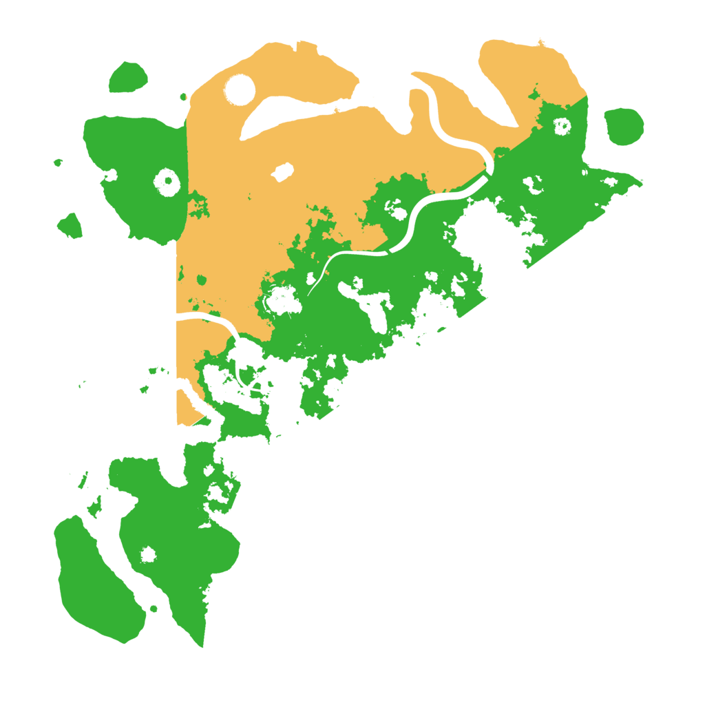 Biome Rust Map: Procedural Map, Size: 4000, Seed: 320542