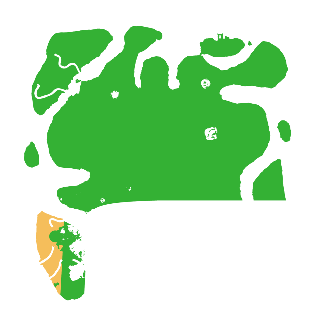 Biome Rust Map: Procedural Map, Size: 3550, Seed: 71814