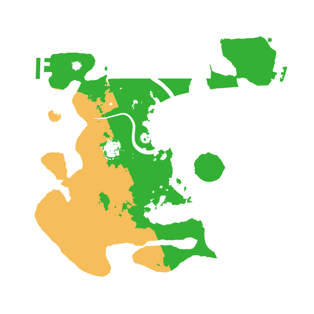 Biome Rust Map: Procedural Map, Size: 3000, Seed: 800093