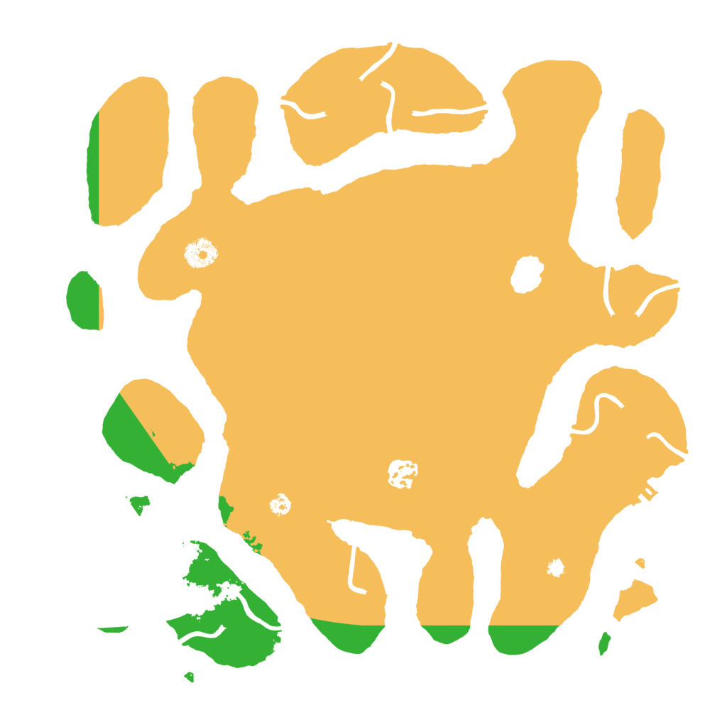 Biome Rust Map: Procedural Map, Size: 3550, Seed: 275232