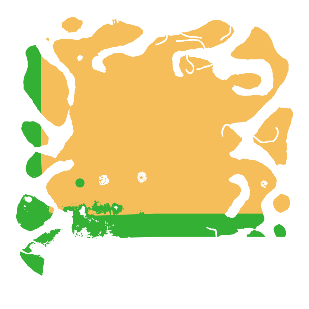 Biome Rust Map: Procedural Map, Size: 4500, Seed: 372442542