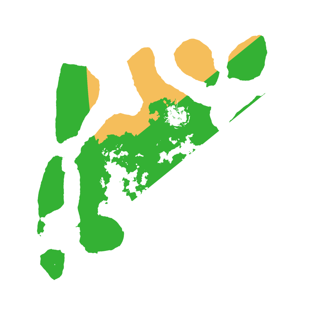 Biome Rust Map: Barren, Size: 2500, Seed: 812920