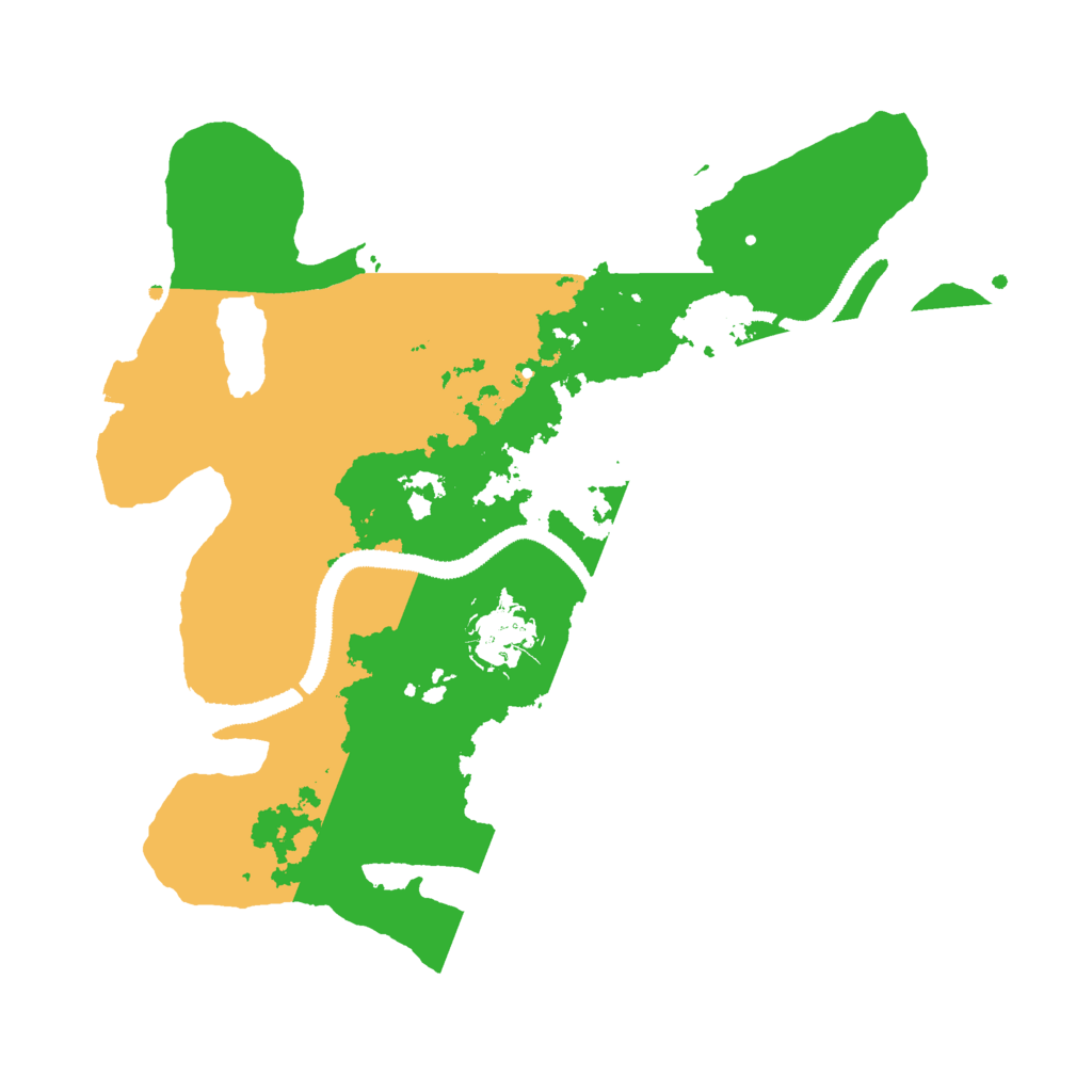 Biome Rust Map: Procedural Map, Size: 3000, Seed: 783849