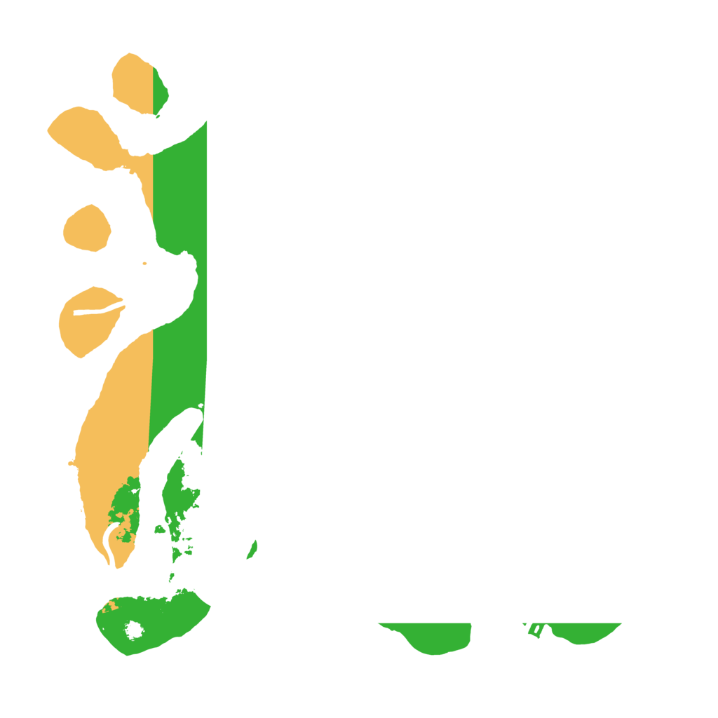 Biome Rust Map: Procedural Map, Size: 3550, Seed: 57518