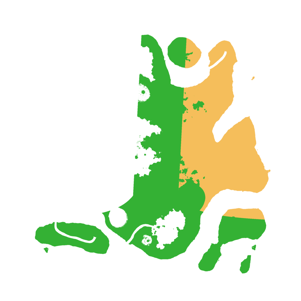 Biome Rust Map: Procedural Map, Size: 3000, Seed: 731198