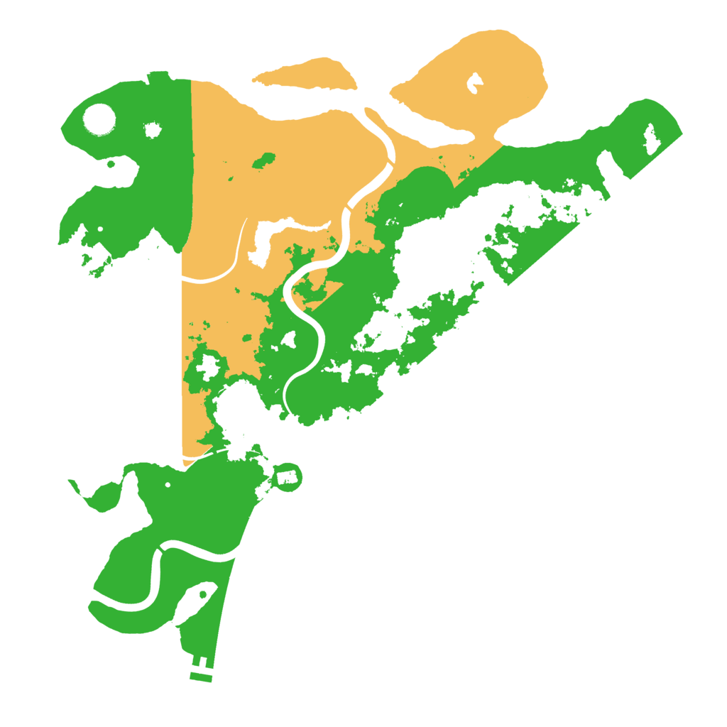 Biome Rust Map: Procedural Map, Size: 4000, Seed: 323979