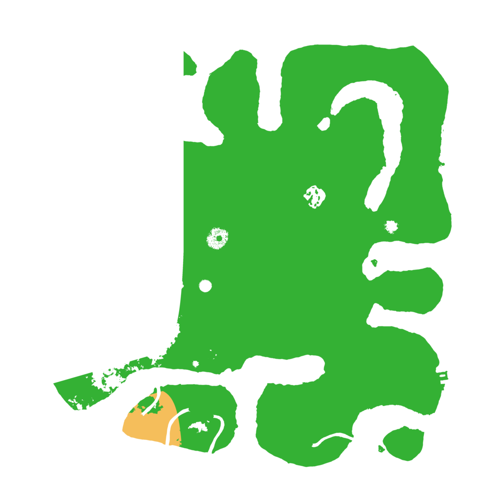 Biome Rust Map: Procedural Map, Size: 3550, Seed: 498282